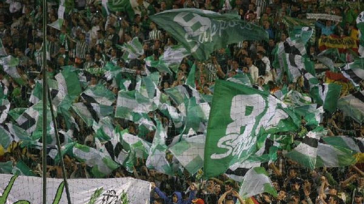Ultras del Betis en una imagen de archivo.