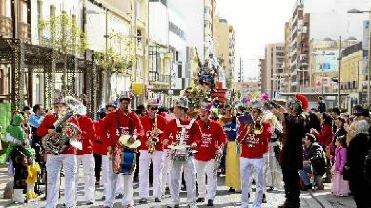 La Charanga de LA VOZ, en el Carnaval de 2013.