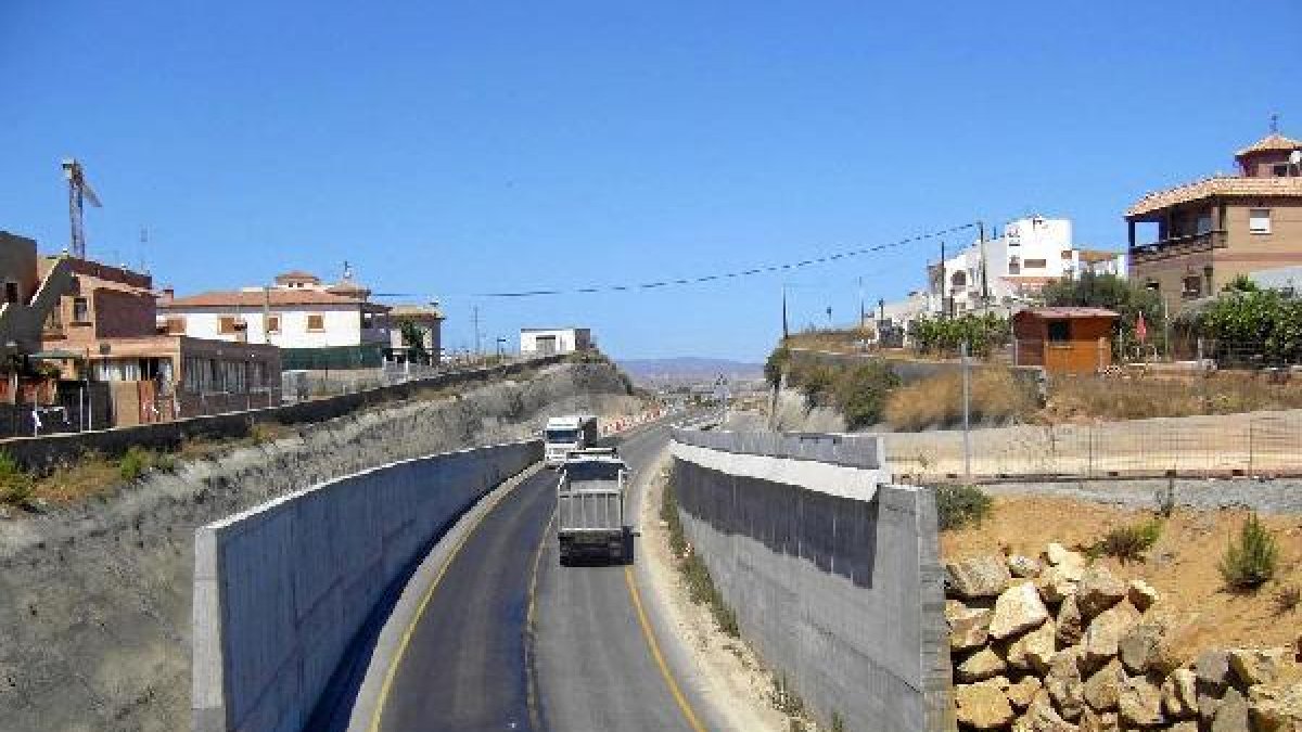 Trabajos para el soterramiento de los accesos al puerto.