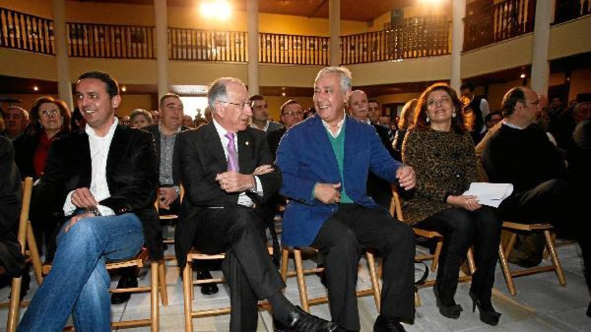 Dirigentes del PP en un acto político.