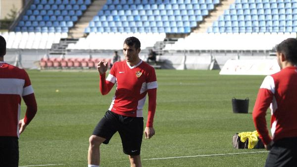 Fran Vélez en la sesión de este miércoles.