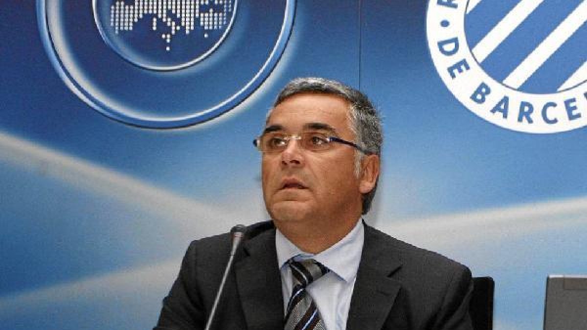 El presidente del Espanyol, Joan Collet habla muy claro.