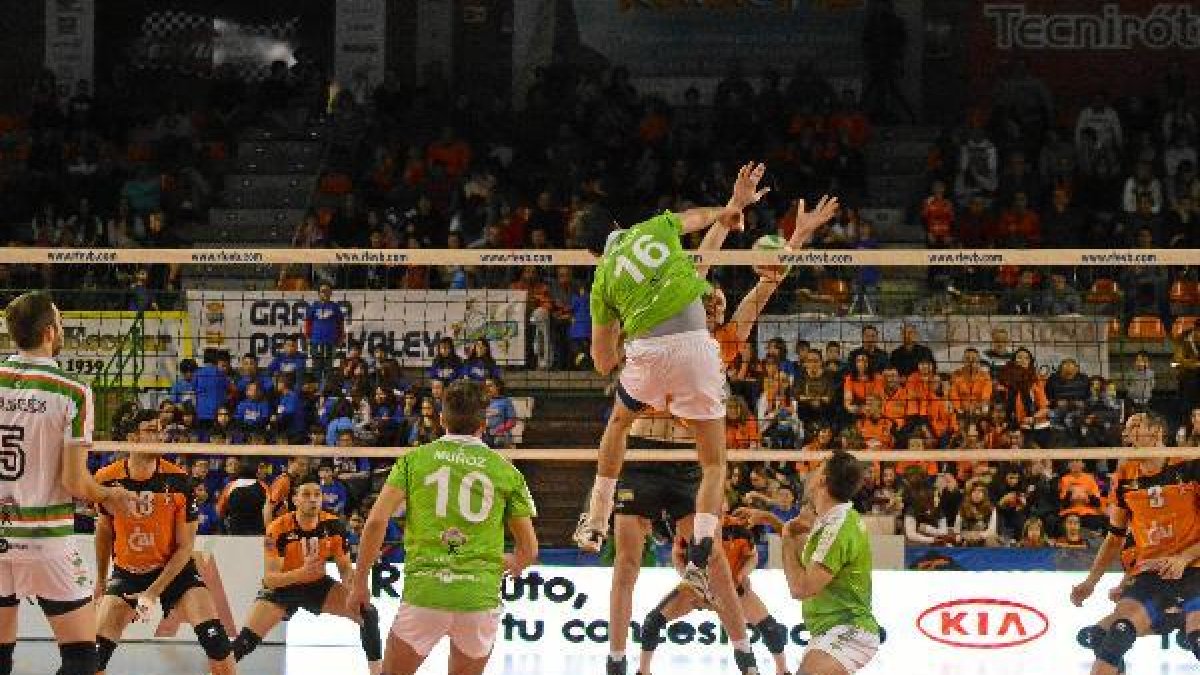 Raúl Muñoz en la gran final de la Copa del Rey de Teruel.