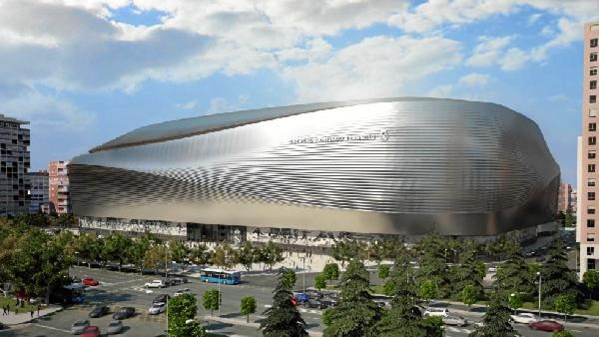 Así quedará el Sabtiago Bernabéu una vez remodelado.