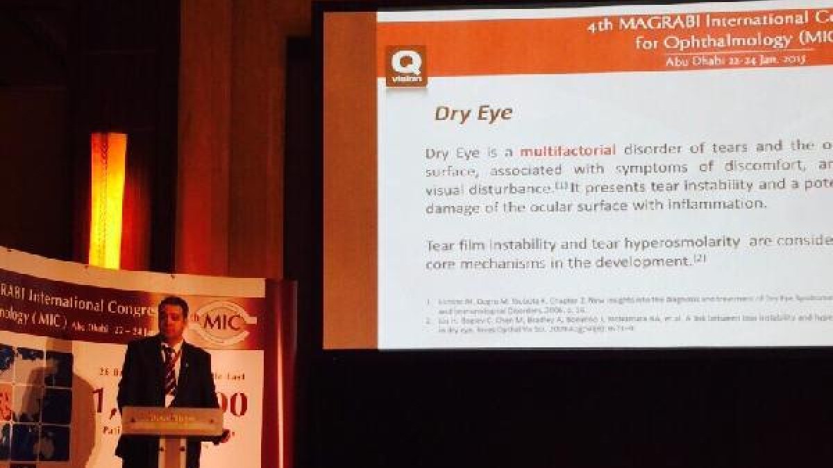 El doctor Joaquín Fernández en el Congreso Magrabi