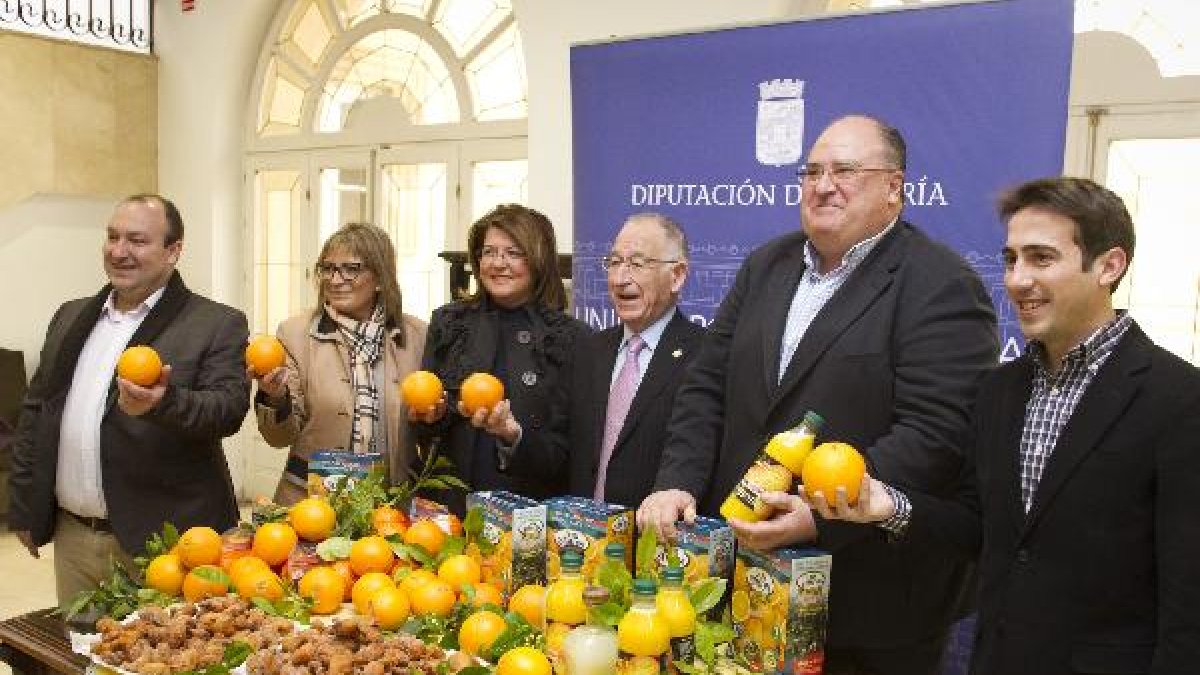 Presentación en la Diputación de Almería del Día de la Naranja.
