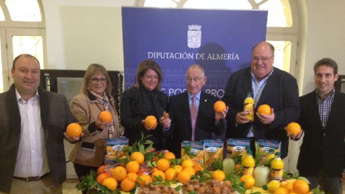 Presentación del Día de la Naranja en la Diputación de Almería