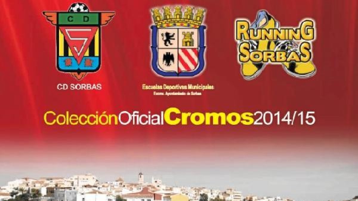 Los deportistas de Sorbas van a salir en los cromos.