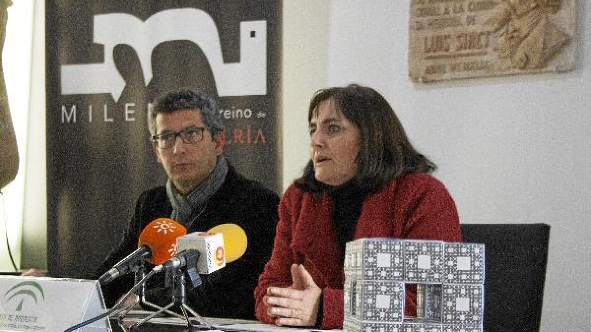 Presentación de las propuestas ayer en la Biblioteca Luis Siret del Museo.