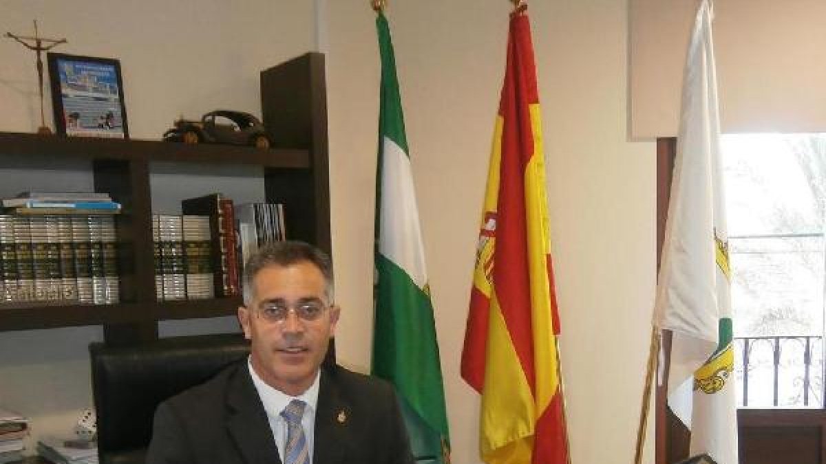 El alcalde de Olula del Río, Antonio Martínez Pascual