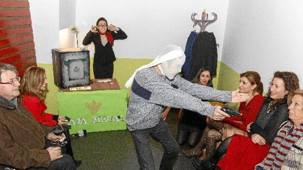 Representación de la obra de teatro ‘Pase lo que pase’.