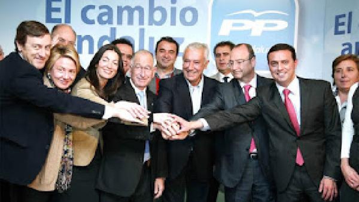 Anterior candidatura al Parlamento, encabezada por Arenas