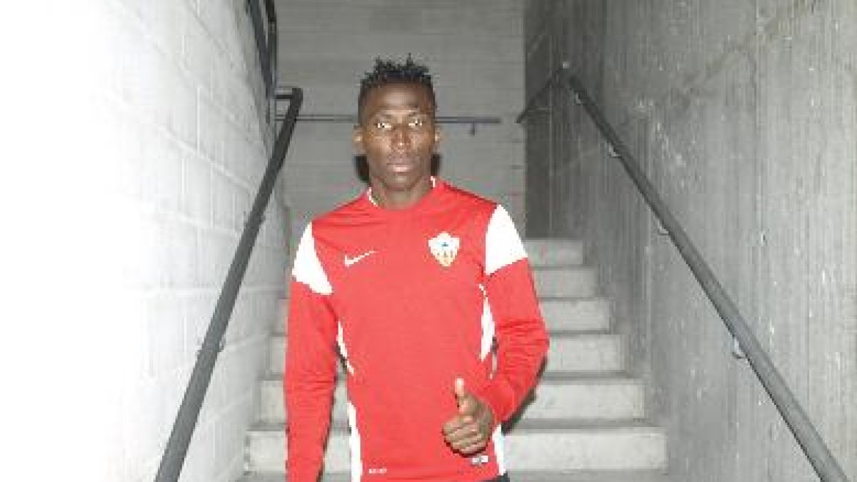 Jonathan, después de la rueda de prensa.