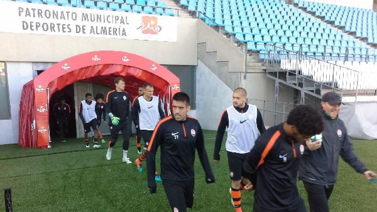 Salen los ucranianos.