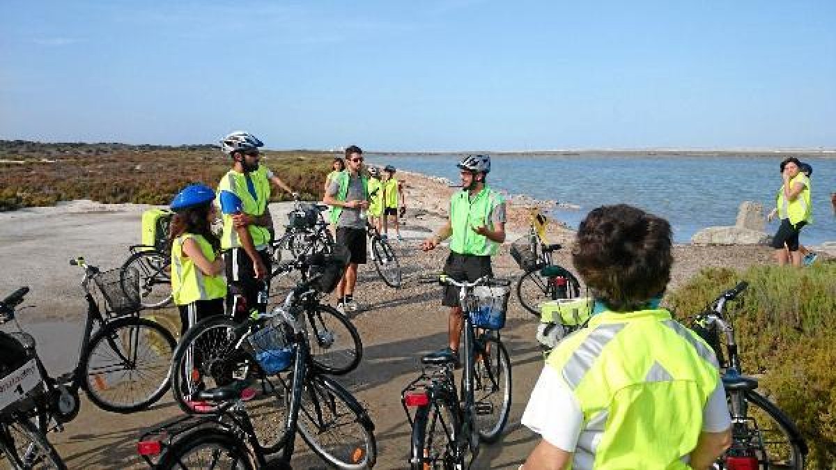 Las rutas en bici por Punta Entinas.
