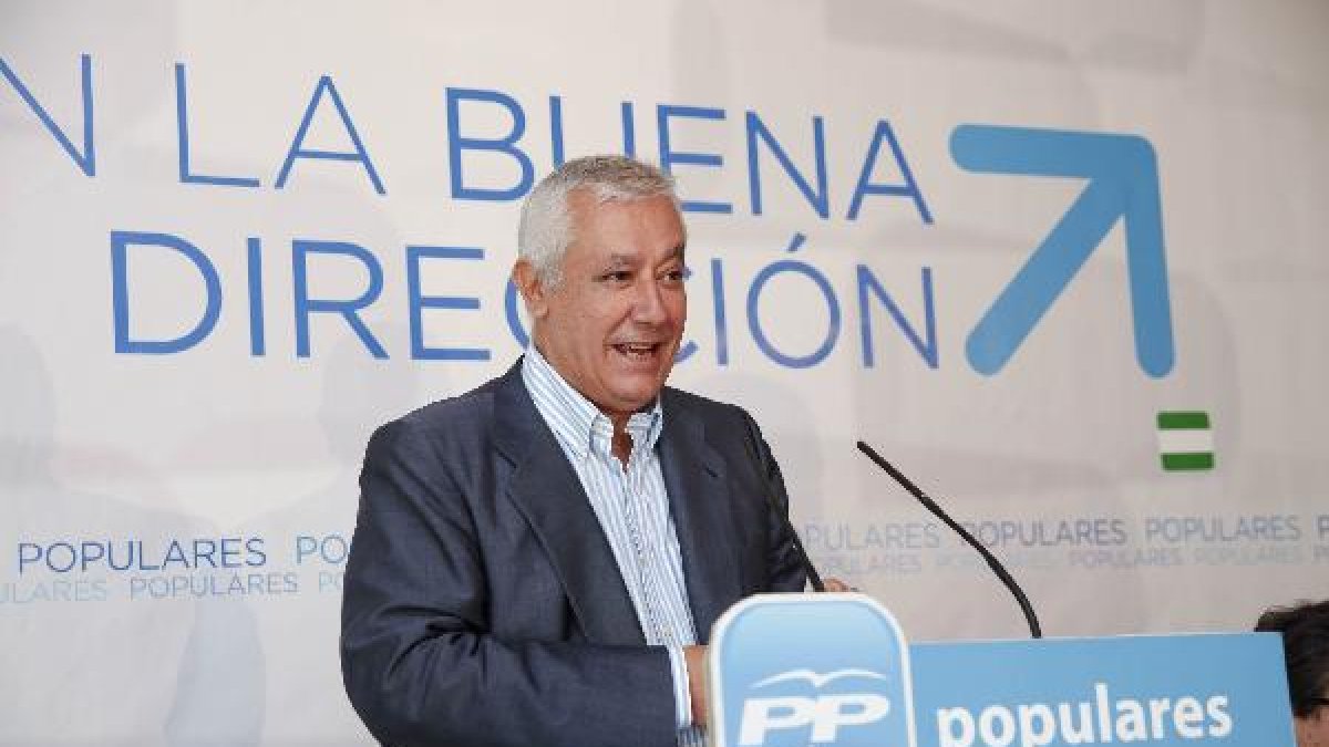 Arenas en un acto en Almería.
