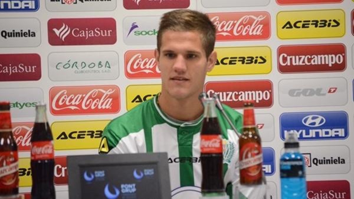 El nuevo jugador del Córdoba.