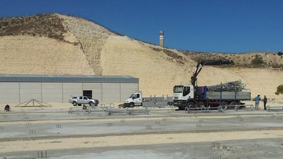 Parcela donde irá la fábrica