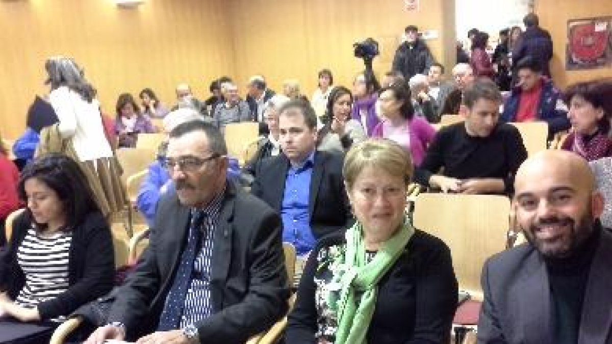 Representantes de colectivos en el plan de promoción de la salud.