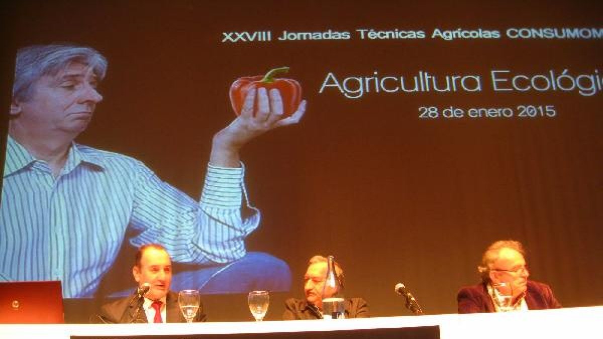 Un momento de la inauguración de las jornadas de Consumomar.