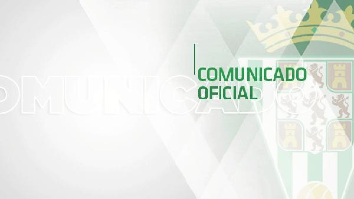 El club agradece al jugador su colaboración para llegar a un acuerdo.