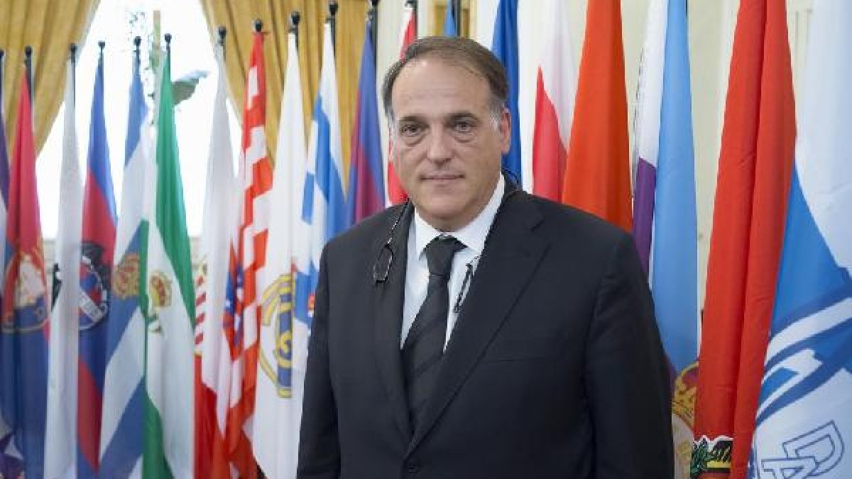 Javier Tebas, presidente de la LFP.