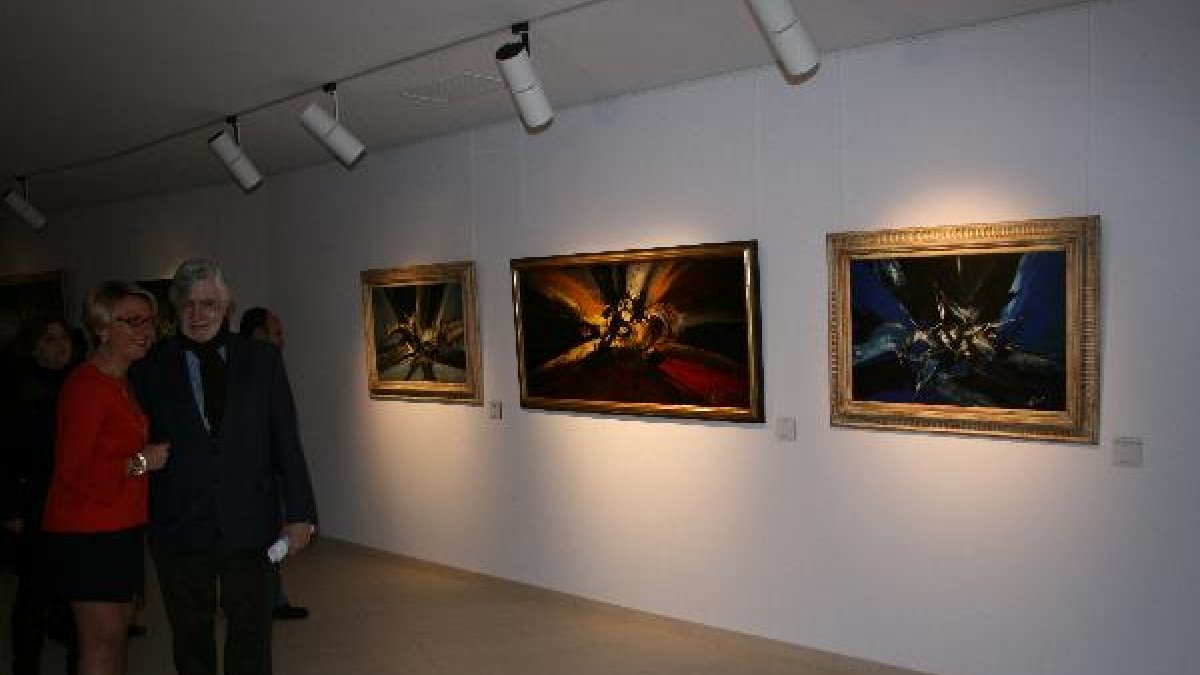Inauguración de la muestra el pasado jueves.