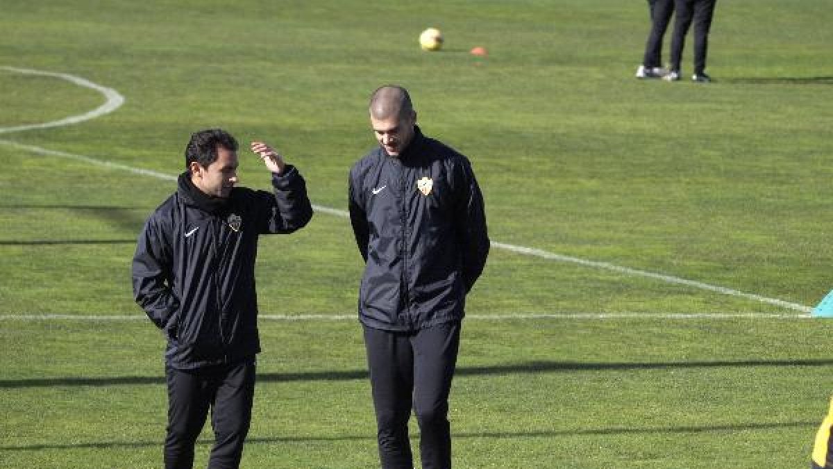 Rubén Martínez espera volver a jugar en febrero.
