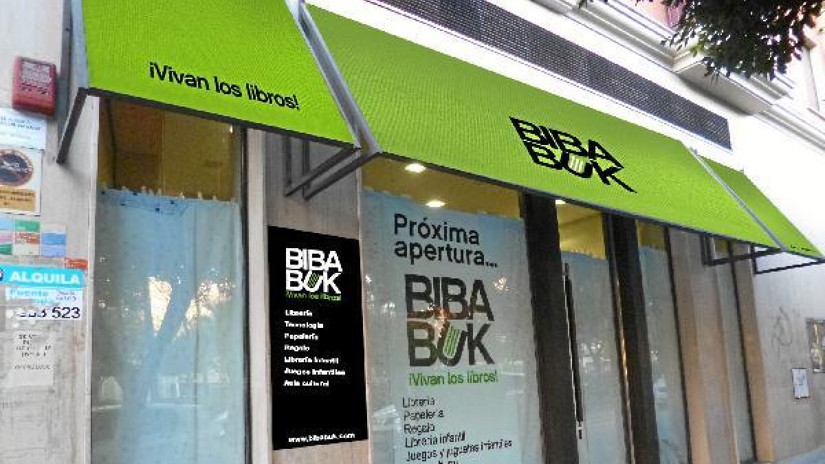 Fachada que presentará en breve Bibabuk en un fotomontaje de Plataforma Publicidad.