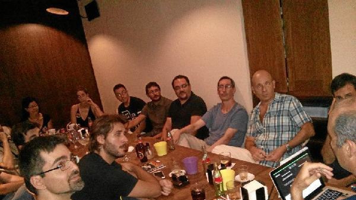 Una edición anterior del café ilustrado de La Duna.