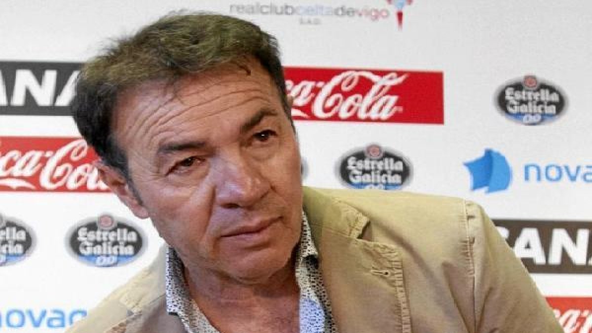 Abel Resino en su puesta de largo como nuevo entrenador del Granada.