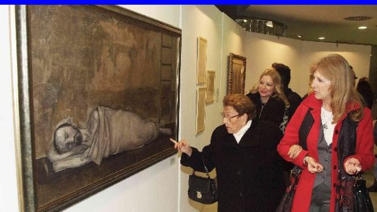 Inaguración de la muestra, el pasado viernes.