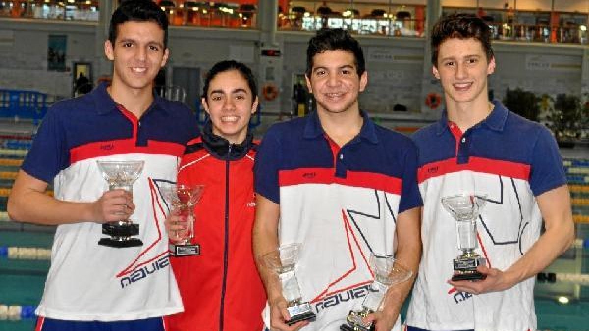 Los nadadores almerienses dejaron huella en el Campeonato de Andalucía.