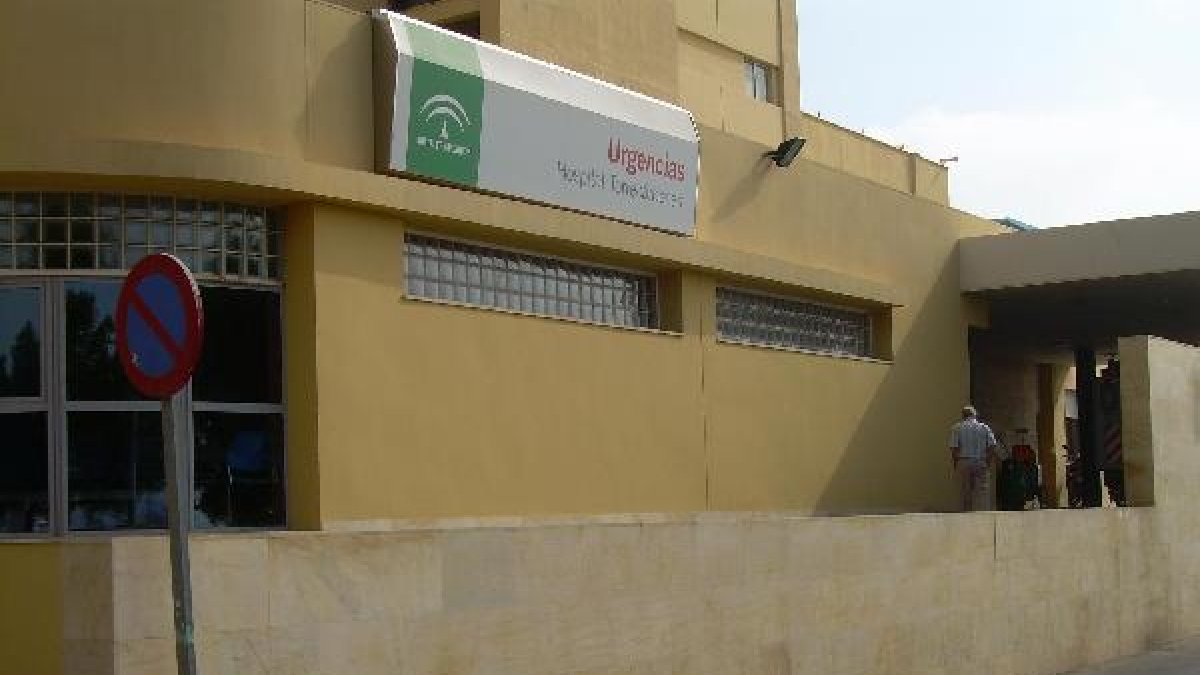 Acceso a Urgencias en el Hospital Torrecárdenas.