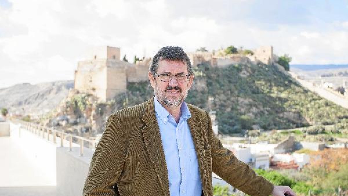 El candidato a la Alcaldía de Almería por IU para las próximas elecciones municipales, Rafael Esteba