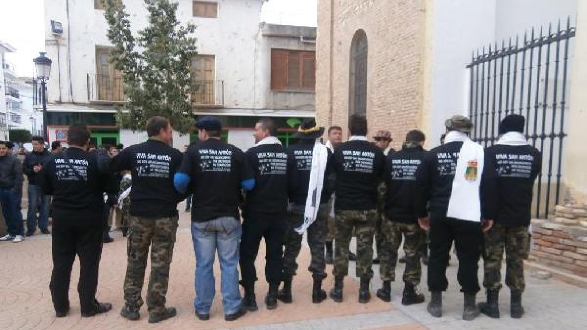 Carretilleros protestando hace dos años por el traslado de la tradición