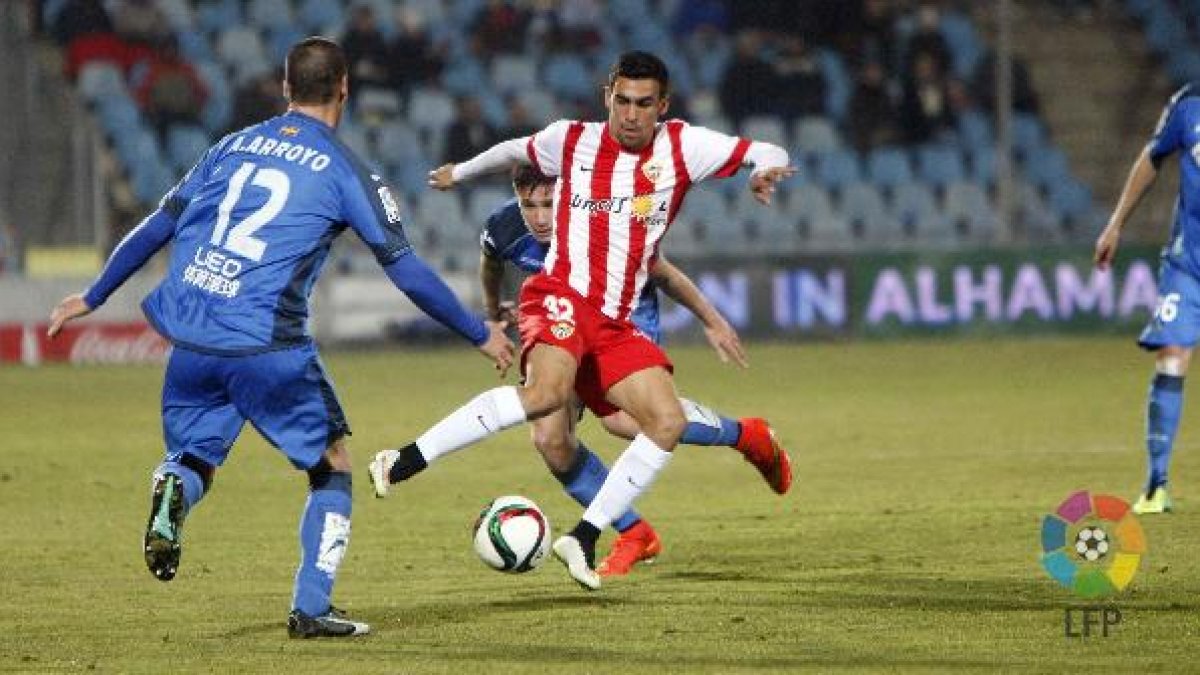 Dani Romera, en el Coliséum Alfonso Pérez.