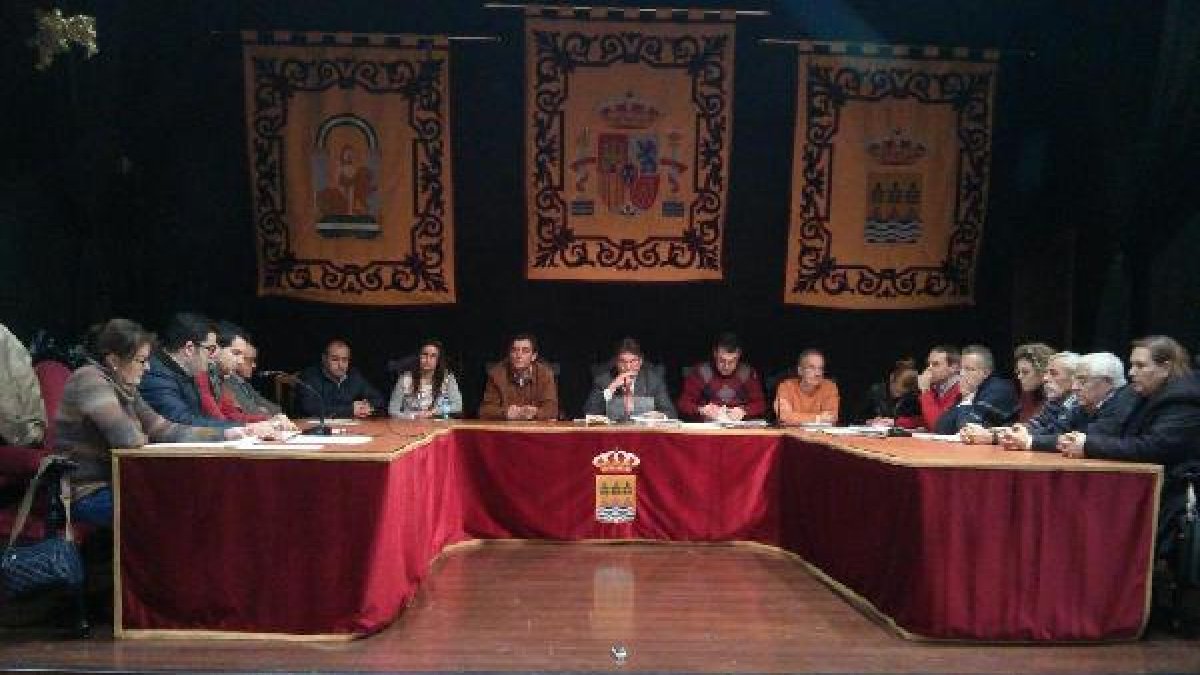 Sesión plenaria de Albox en una imagen de archivo