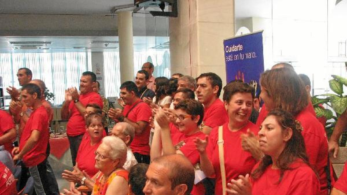 Miembros  de la asociación ASPRODESA.