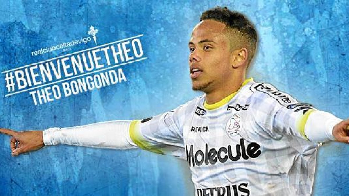 Theo Bondonga lucirá la celeste del Celta.