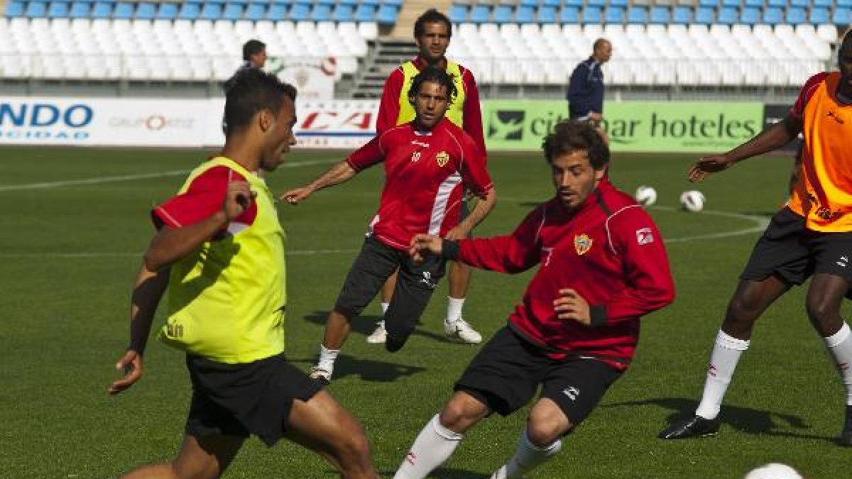 En su etapa en el Almería.