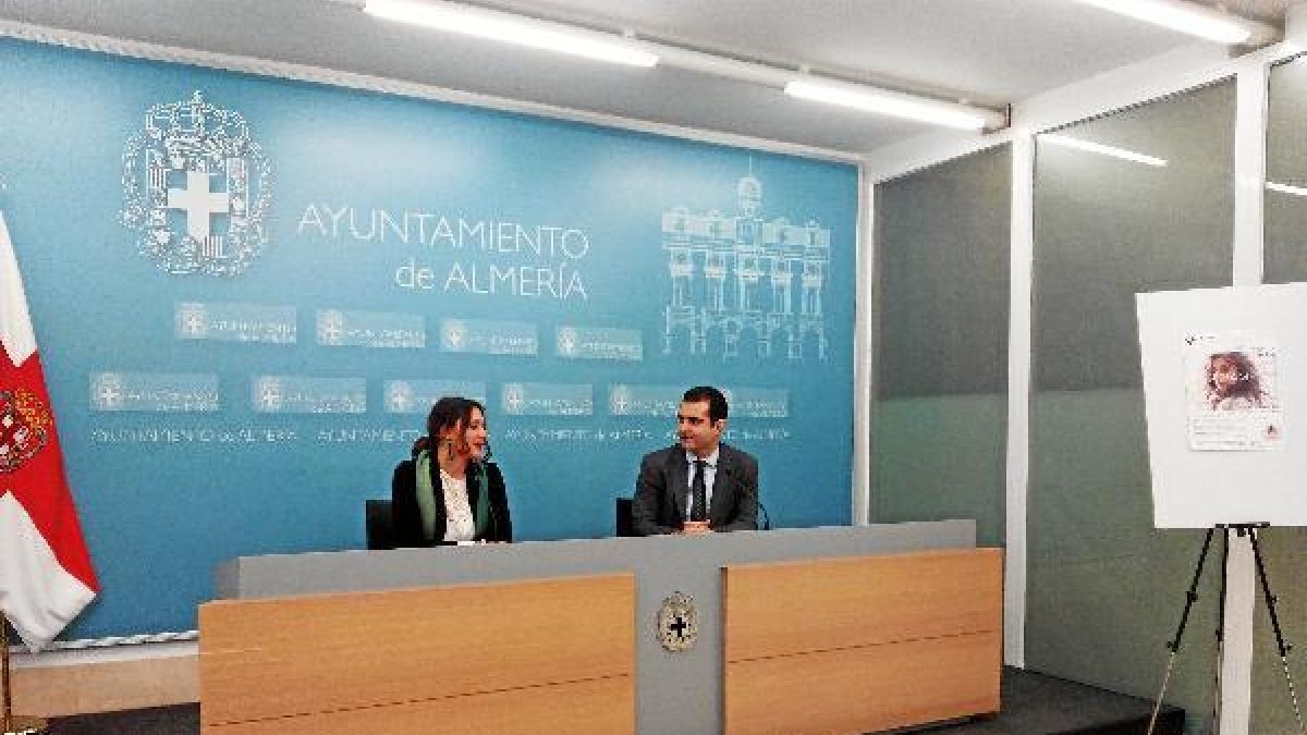 Presentación del concierto ayer en la Sala de Prensa de la Plaza Vieja.