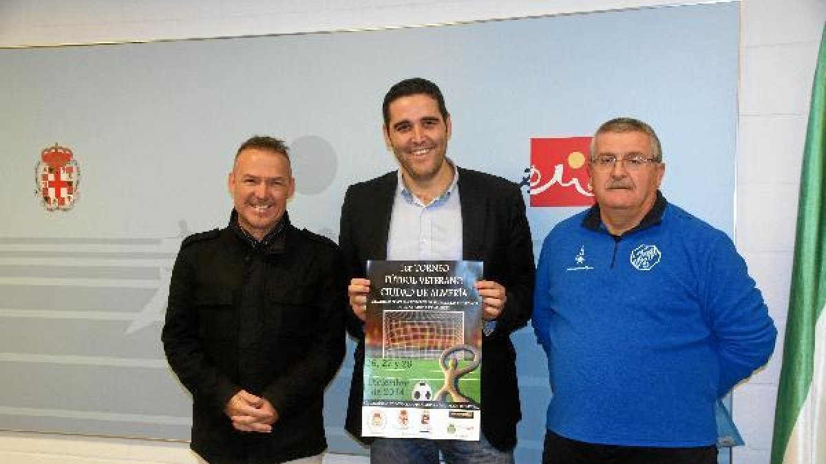 Ángel Rubia en la puesta de largo de Torneo Internacional de Almería.