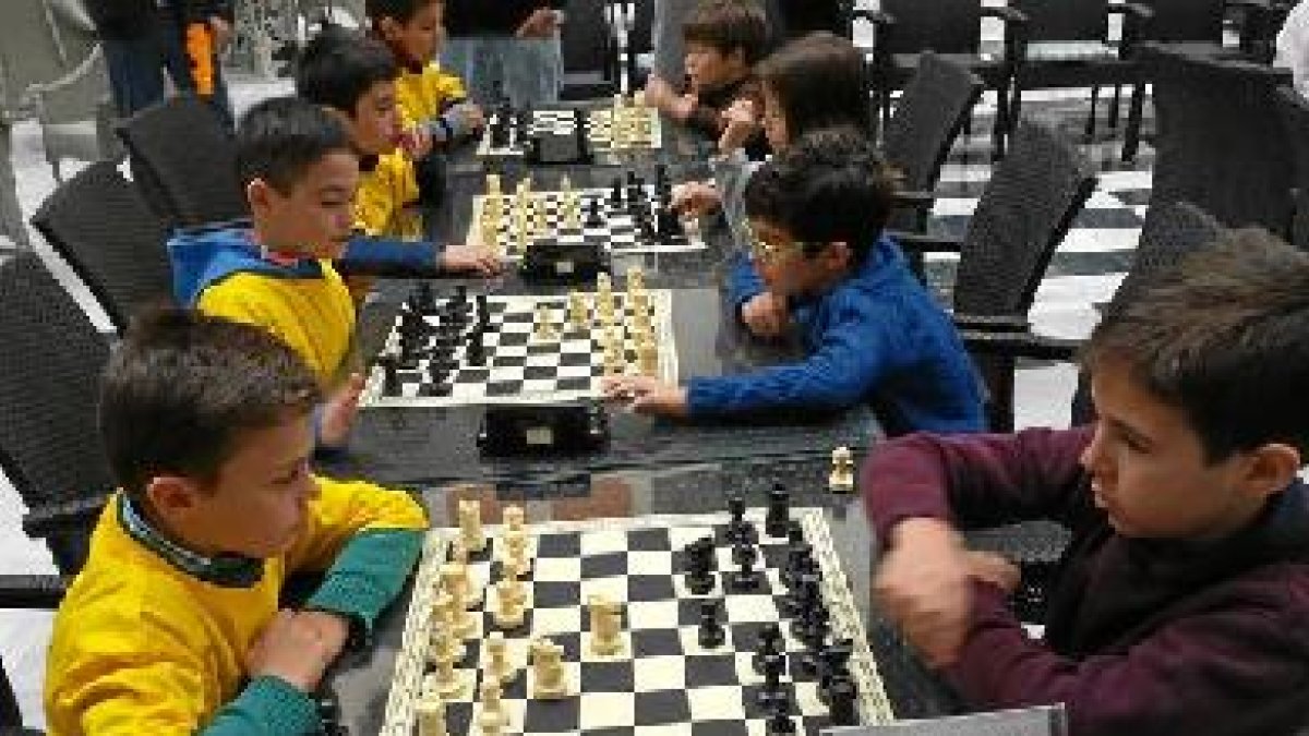 Las partidas en pleno desarrollo.