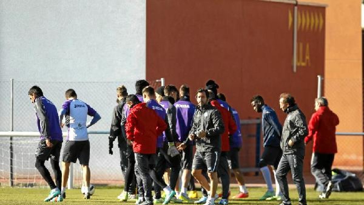 Quique Sánchez Flores ha vuelto al equipo azul.