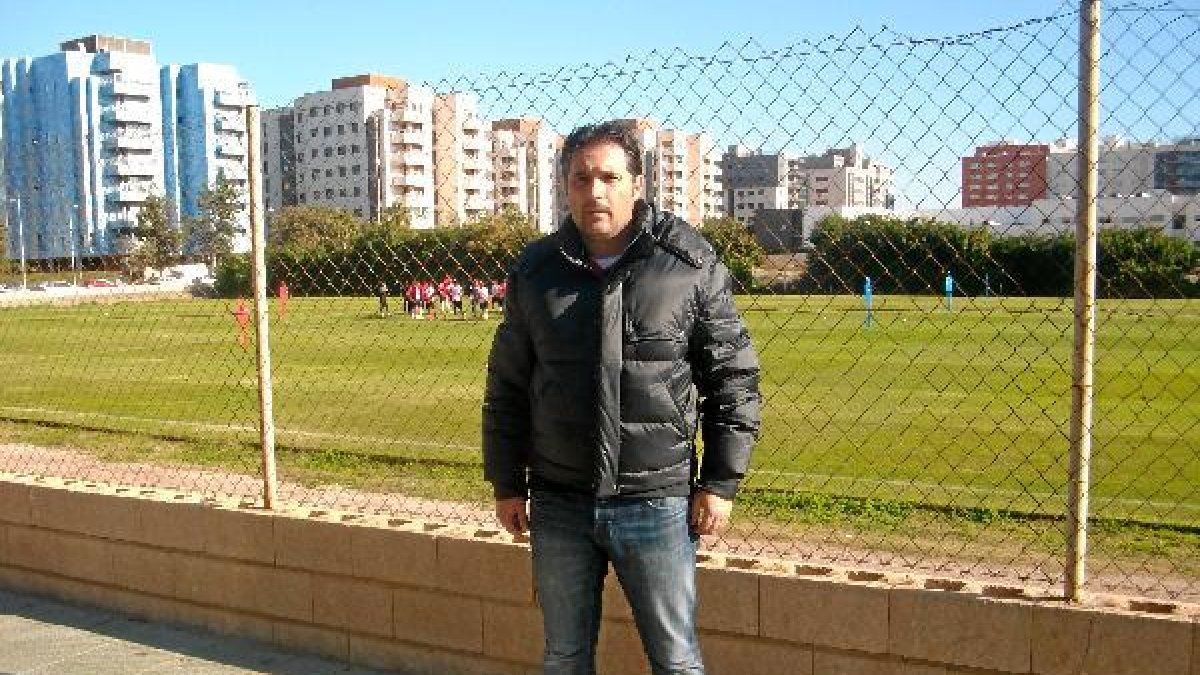 Óscar Díez vive a caballo entre el primer equipo y el filial.