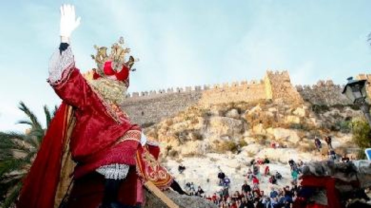 La Alcazaba de Almería acoge cada año a sus Majestades los Reyes Magos de Oriente