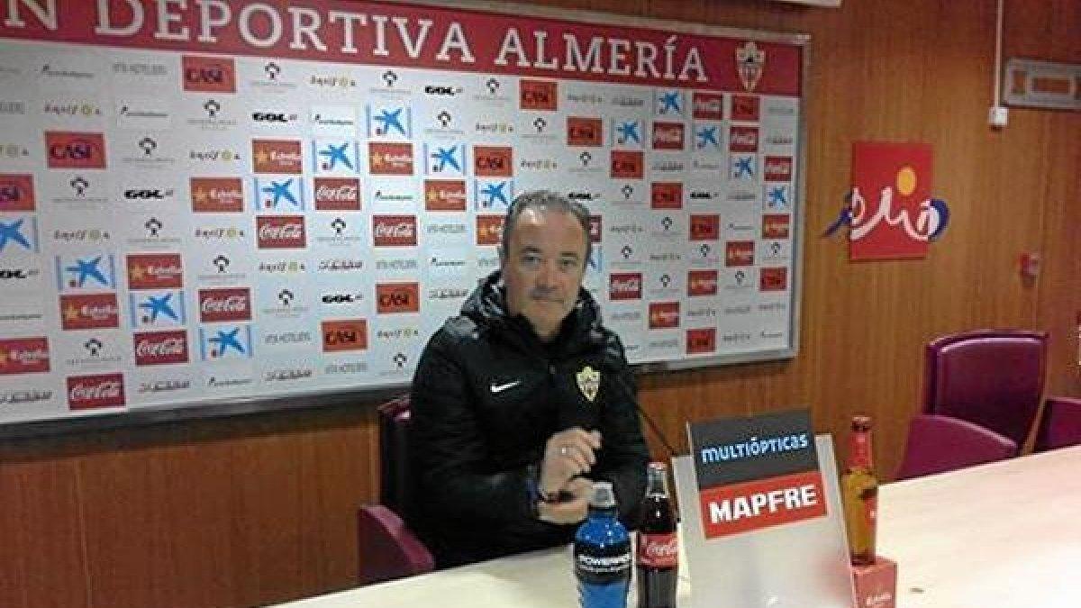 Juan Ignacio Martínez en rueda de prensa.