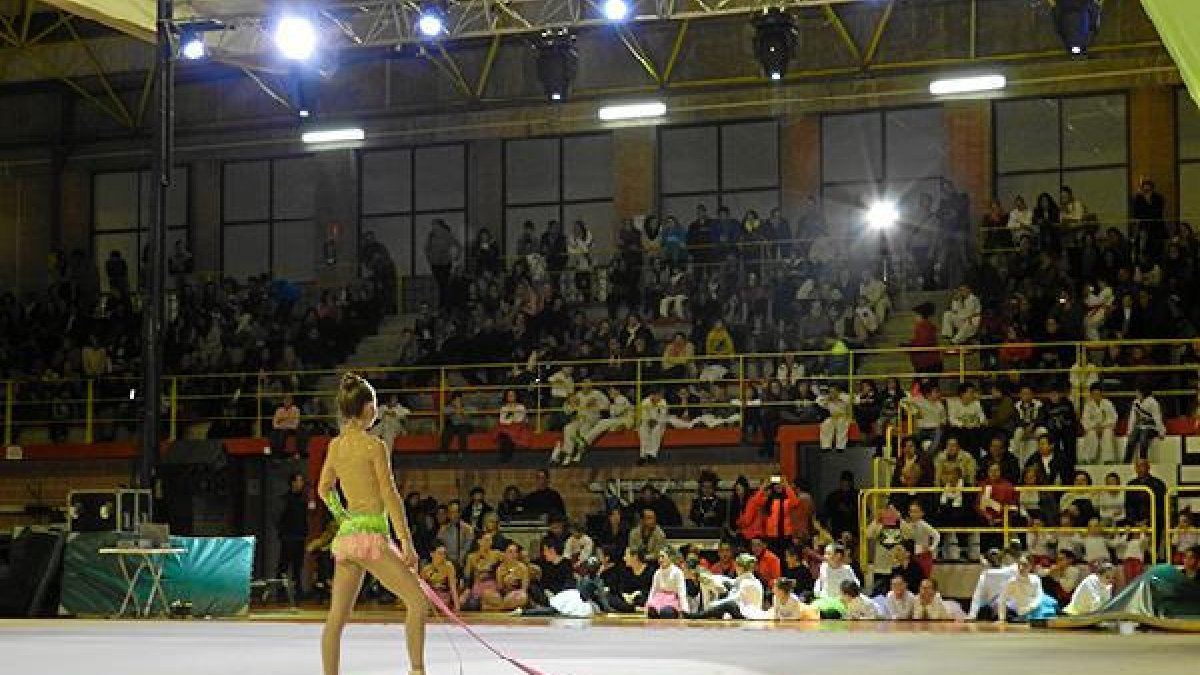 Hubo exhibición de deportistas a lo largo de la Gala.