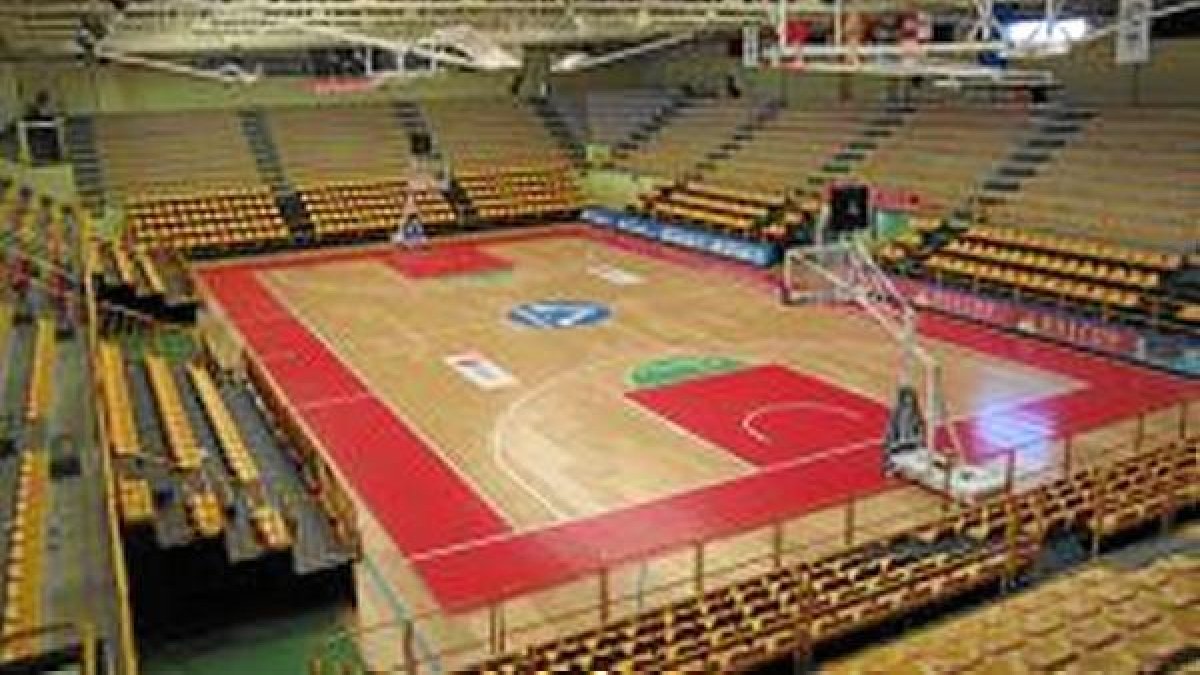 El pabellón Municipal de Salamanca.